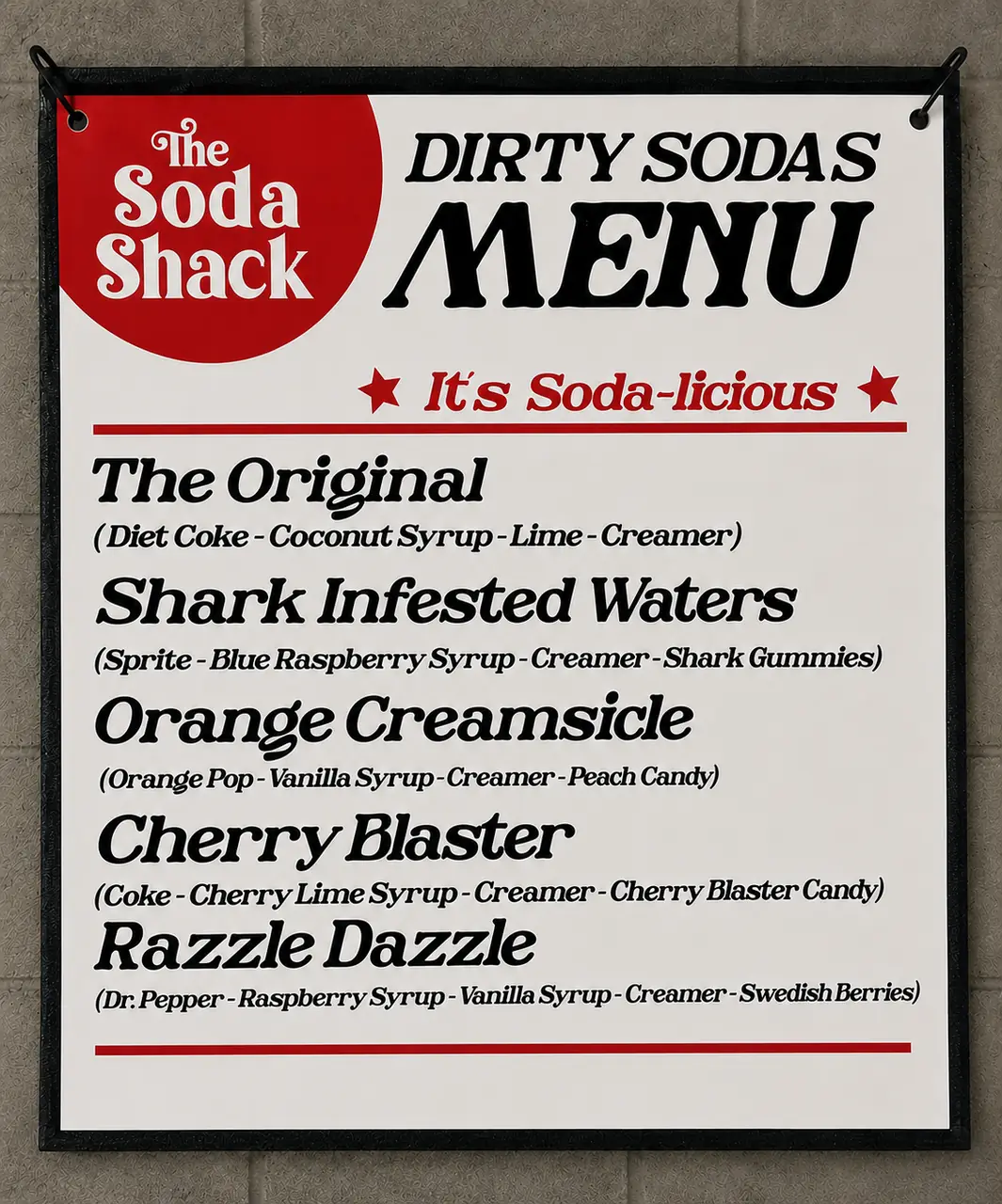 All season menu